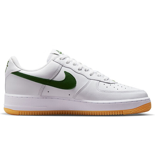 
Nike (NIKE) men's shoes summer new Air Force 1 AF1 Air Force No. 1 low-top shoe casual shoes sports shoes FD7039-101 white and green 44.5