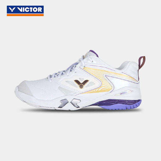 Victor Victory Dai Ziying's exclusive badminton shoes P9200TTY men and women professional shock-absorbing and anti-slip P9200TTY A pearl white 38 (240mm)