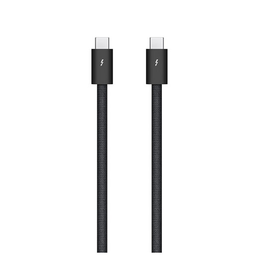 Apple/苹果 雷雳 4(USB-C)Pro编织连接线-1米 苹果数据线快充线数据传输适用于Mac/iPhone/iPad/显示器