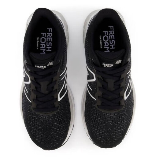 NEW BALANCE New Balance chaussures de course pour femmes 880 V12 support chaussures de sport respirantes et confortables en maille stable noir/blanc 16 10=42
