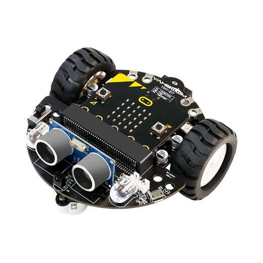 亚博智能（YahBoom）Microbit智能小车套件 图形化编程创客教育wifi视频机器人python Tiny:bit（含主板）