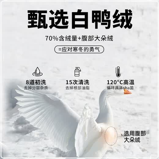 Li Ning Duck Down Jacket Men's 2025 Casual Short Winter Plush Down Hooded Windproof Warm and Versatile Jacket for Men Black (Thick Duck Down Style) XL