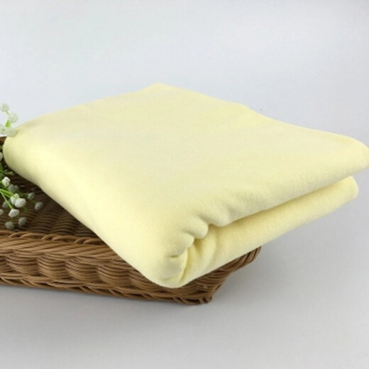 Chu GE -Qualität, Baby -Windeln von Baby -Baumwolle 1 ganzer Jin [Jin entspricht 0,5 kg] Reine Baumwollbabywindeln, Neugeborene ganze Baumwoll -Urinpolster, reines Baumwoll aufnimmt Wasser und waschbar in allen Jahreszeiten, reine Baumwollgelbkaninchen, 1 Meter Packung (50 cm breit doppelte Schicht)