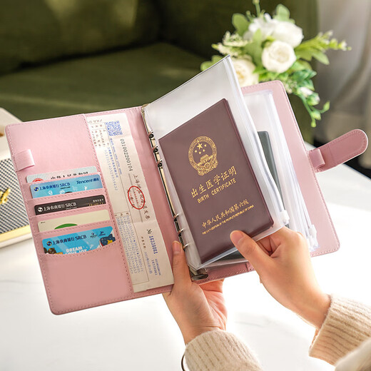 Fan Ye's Home Certificate Storage Bag Card Bag Haushaltsdokument