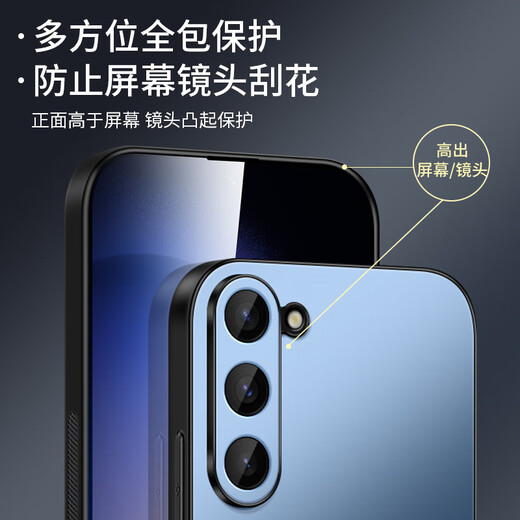 Shangsu su su su su su su su su samsung s23+ case mobile phone case galaxy s23+ защитный корпус Ag matte lens