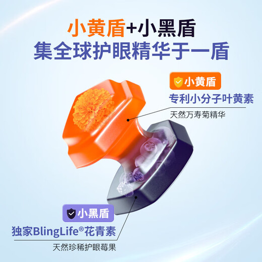 Inne Blue Light Shield 30 капсул, содержащие антоцианины из черника лютеина, дети, дети, подростки, защита для защиты глаз для взрослых [5 мг лютеина] защита глаз и защита синего света 30 капсулы*3 части