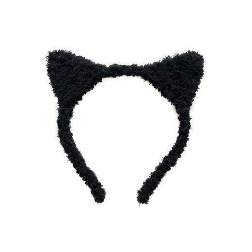 Korean hair accessories cute cat headband plush sweet cat ears hair accessories face wash hairband headband headband black cat ears headband