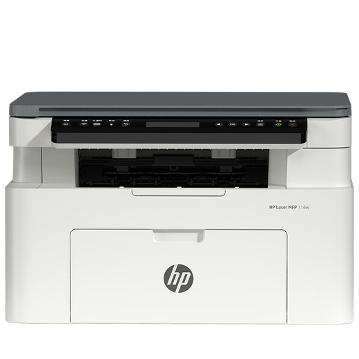 95% new HP 116w black and white laser printer multi-function home printer copy scan wireless commercial office (1136w new version)