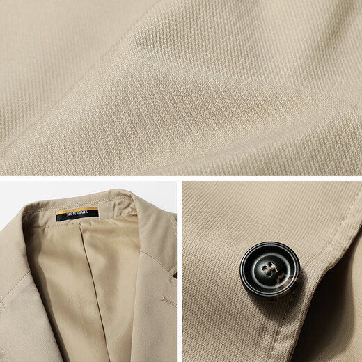 Septwolves Wolf Life Suit Men's Spring Jacket Youth Business Casual Jacket Top Long Sleeve Men's Single Suit