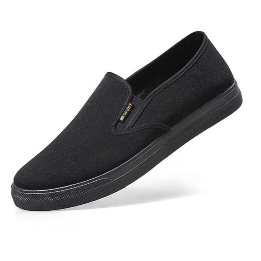 
Red and green century-old Beijing cloth shoes men's breathable black work shoes 3520 non-slip lightweight middle-aged and elderly father's shoes soft sole driving shoes 3520 original classic black (four seasons) 43