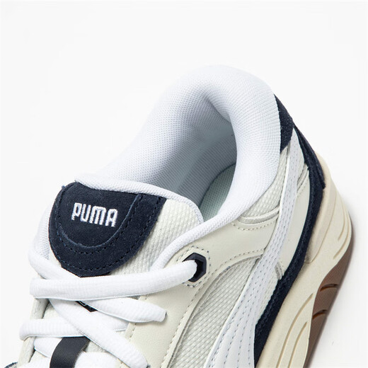 彪马（PUMA）【面包鞋】增高厚底滑板鞋男女休闲板鞋PUMA-180 389267 灰色-深蓝色-树胶色-01 40