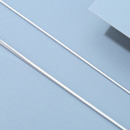 TTMIX platinum square snake bone necklace for women PT950 platinum chain light luxury niche clavicle neck necklace customized deposit change buckle, please contact customer service for details