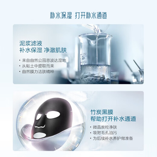Yunifang Mask, Hyaluronic Acid Hydrating and Moisturizing Mask, Deeply Hydrating and Moisturizing Mask, 30 Pieces Gift