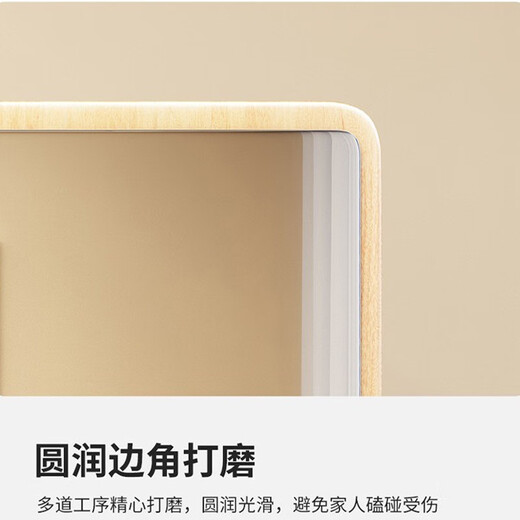 Jiunian en bois massif en bois panier miroir à chaussures armoire de chaussures intégrées étage au sol de la maison de ménage étagère de rangement de vêtements multi-fonctionnalités [couleur noyer] rack de manteau