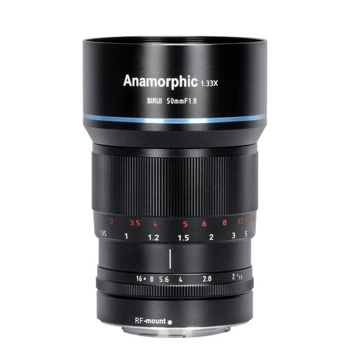 SIRUI 1.33X S35 wide format cinema lens micro single vlog video micro cinema lens S35 format 50mmF1.8-RF mount