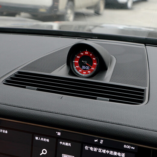 Uker Pictures are suitable for Porsche hour hand compass stopwatch macan Cayenne Pame 718 modified instrument panel compass accessories 17-22 Pame (cover + stopwatch note color