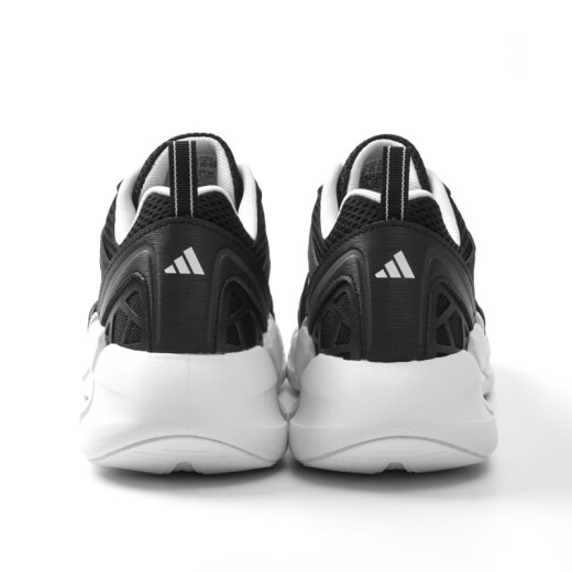 Adidas Adidas Qingfeng Series Mentes et mêmes chaussures de sport décontractées Mesh Mesh Souhtable Usistant et Chaussures de course extérieures cousues par choc JH9754 [produit authentique officiel, un faux, dix perte] 40