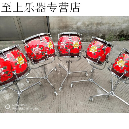 【官方直销】击乐器|排鼓|堂鼓|定音鼓|民族排晗畅 小黄花