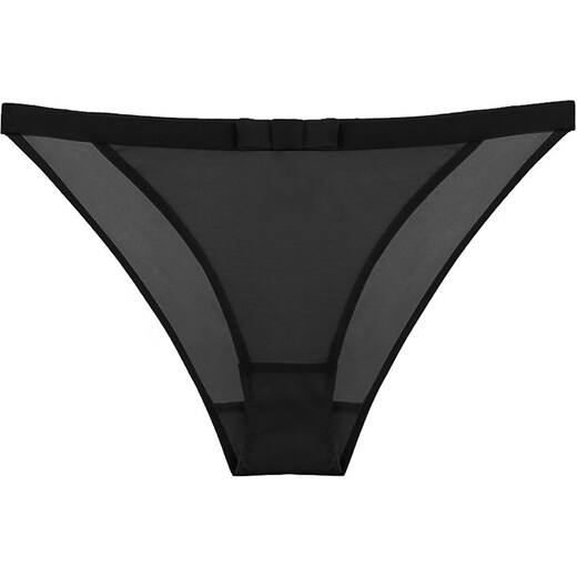 Neugierige Miss [3 98] Mesh Höschen atmungsaktiv und bequeme Glitzer Damen Unterwäsche Baumwollgezerrung Low Taille Shorts Bikini Prinzessin schwarz 1 m
