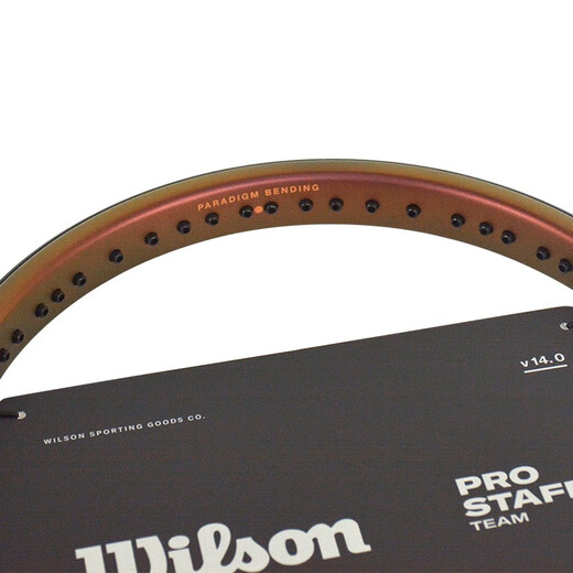 Wilson (Wilson) Zheng Qinwens gleiches Tennisschläger Pro Staff V14 Full Carbon PS -Serie Limited Retro Online -Kamera 100 Schussgesicht 280g Nr. 2 Handle WR13601