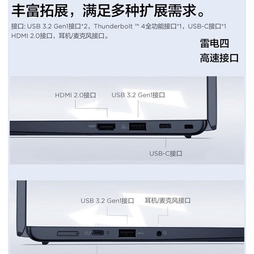ThinkPad S2 2024 optional Core version 13.3-inch high-performance thin and light laptop for business office college students online course portable designer Lenovo laptop ibm standard i7-1355U 16GB 512G IPS wide viewing angle face recognition backlit keyboard W