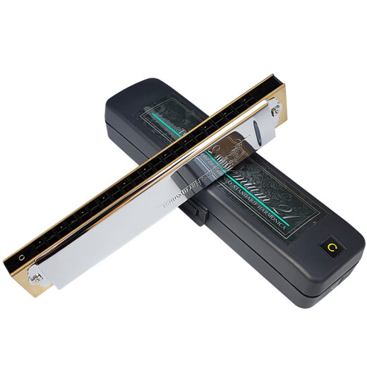 Tongbao Original aus Japan 21 Loch Polyphonische Mundhonika für erwachsene professionelle Leistung und Geschenkmusikinstrument Mundharmonika 3521 C -Tone - Digitales phonetisches Symbol
