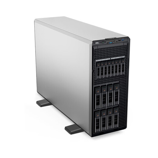 戴尔（DELL）PowerEdge T560高性能塔式服务器DeepSeek本地部署主机 GPU服务器工作站深度学习 2颗金牌6426Y（32核2.5GHz） 64G丨480G+3*8T企业丨H755
