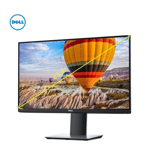 Second-hand 90% new Dell 20 23 23.8 24 27-inch LCD computer monitor 2k4k HD IPS screen 1080P 23.8-inch Dell P2421D 2k/lift and rotate