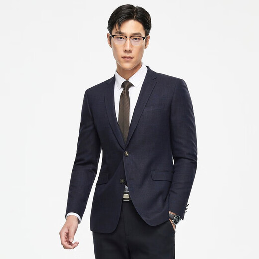 Youngor suit men's autumn and winter young men's suit top VOHQ250010FCY top dark blue 175/100A