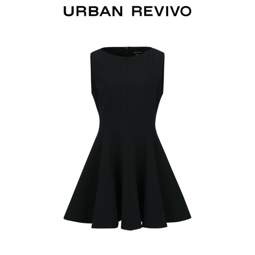 UR2025 Spring New Women's Modern Charming Waist Slim Sleeveless Dress UWG750015