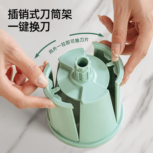 European Oak (OAK) vegetable cutting artifact drum vegetable cutter potato shreds grater slicer grater three-knife C1444