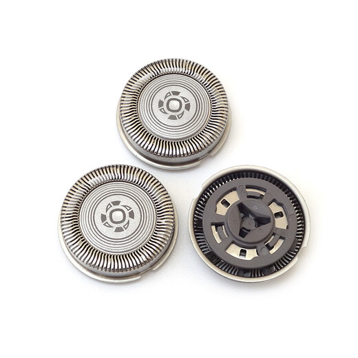 
ZLER adapted to Philips shaver 3 series cyclone PRO 3000Series S3881 S3885 S3883 S3882 blade knife mesh knife holder shaft spring charger cable 3 knife 3 net (original imported knife head)
