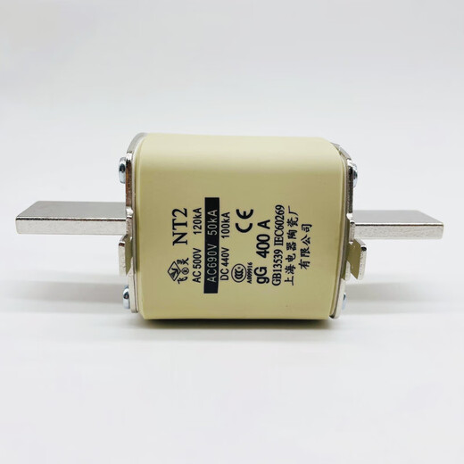 飞灵熔断器NT2-gG400A DC440V AC500-690V 300A350A 上海电器陶瓷 NT2 AC690V DC440V NT2 AC690V DC440V 350A