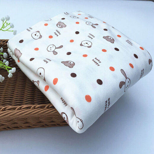 Chu GE -Qualität, Baby -Windeln von Baby -Baumwolle 1 ganzer Jin [Jin entspricht 0,5 kg] Reine Baumwollbabywindeln, Neugeborene ganze Baumwoll -Urinpolster, reines Baumwoll aufnimmt Wasser und waschbar in allen Jahreszeiten, reine Baumwollgelbkaninchen, 1 Meter Packung (50 cm breit doppelte Schicht)