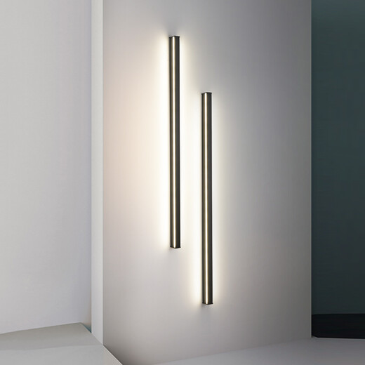 Grand View Garden (DGY) Minimalist wall lights, smart home atmosphere lights, led long living room sofa lights, background wall lights, Zhongshan 9716-connected to Mijia App-80cm-10W