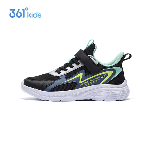 361 children's shoes children's running shoes 25 autumn boys and girls 3-14 years old cushioning campus sports shoes black 36