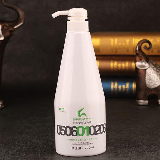 COLORSHINE Plastic Roll Elastic Curly Hair Moisturizing Styling Protector, Non-hard, Fluffy and Frizzy Hair Care Essential Oil Lotion Perfume 700ML