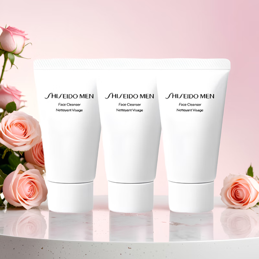 Shiseido New Men's Nettoying Paste 30ml * 3 Nettoyage de l'huile et de l'eau Nettoyante [Claigning Up]