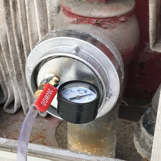 Suitable for customizing 65 pressure measuring DC fire water nozzle head with pressure gauge and switch fire hydrant cover test 65 pressure measuring switch water gun