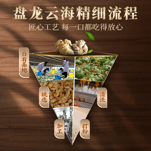 
Panlong Yunhai Panax notoginseng powder 250g/bottle Disperse blood stasis and stop bleeding, reduce swelling and relieve pain, Yunnan Wenshan Panax notoginseng powder to replenish qi and blood assist in adjusting three highs Daily health gifts Chinese medicine refined decoction