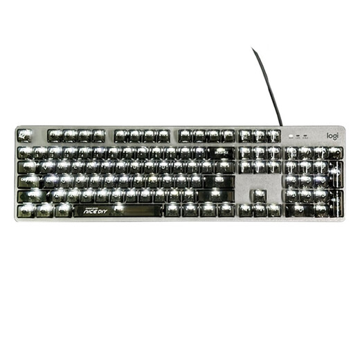 Logitech logitech K845 Wired Teckboard mecánico de la oficina Mecánico Flight E-Sports Hombres de alto valor Men y mujeres Té azul Roll Frost Blue Red Roll Roll
