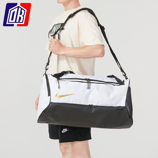 耐克NIKE男女包2024春季新款休闲运动健身大容量手提包拎包DX9789-100 DX9789-100 MISC