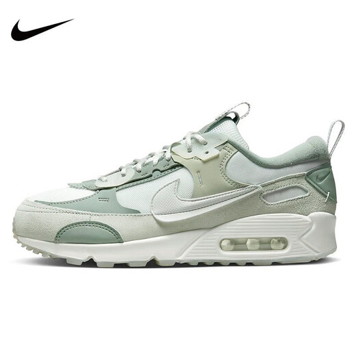 耐克（NIKE）女鞋夏季新款运动Air Max气垫缓震运动休闲鞋网面透气跑步鞋 DM9922-105/灰色 36.5