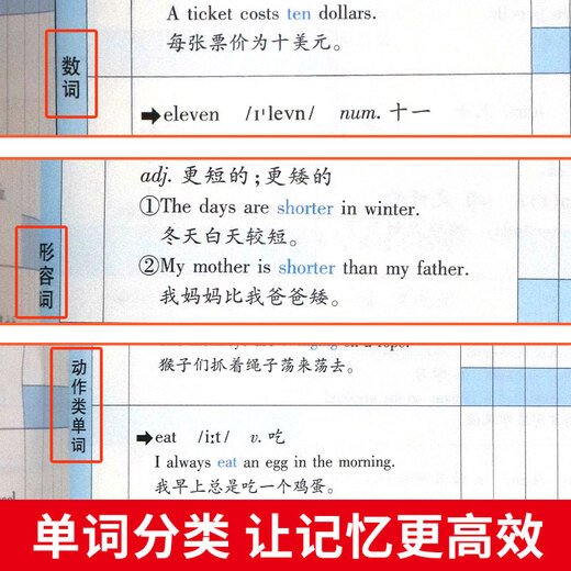 任意选择 全新正版 核心素养读本古诗文诵读一二三四五六年级上下册同步训练语文书小学生必背古诗词  英语必背单词654例