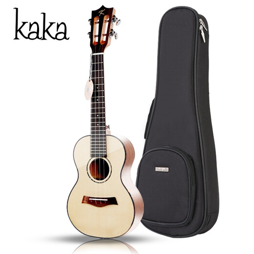 kakaKUC-28D single top single spruce ukulele ukulele small guitar 23 inches