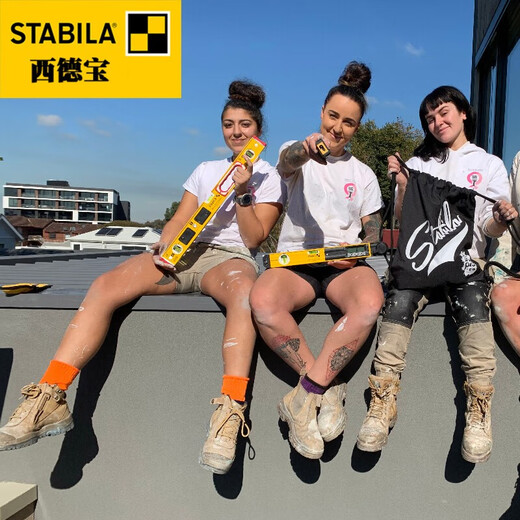 Sidebao spirit level imported from Germany with high precision, anti-fall and durable stone dry-hanging spirit level 2 meters installation project, two blisters 150CM/02290