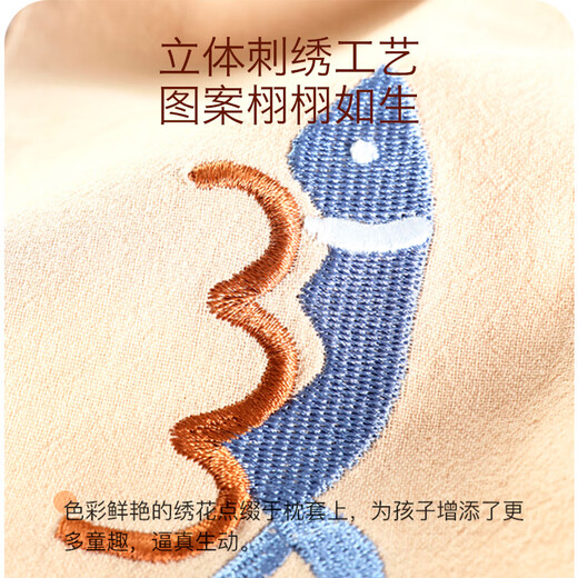 Komi Bear Baby Pillow Cassia Seed Children Universal for All Seasons 6 Months 3 Years Old and Over 1 Toddler 2 Kindergarten Pillow Core Pillow Extended Carter Bear 0-3 Years Old Warm and Cool Double-Sided Pillow 32*62*3CM