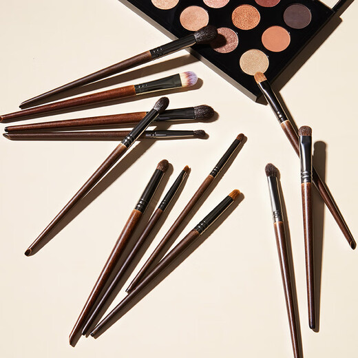 YAHLIGS Cangzhou animal hair makeup brush set eye shadow brush loose powder brush contour brush blending highlight brush eyebrow brush lipstick brush 07-large blending brush 1 piece wool