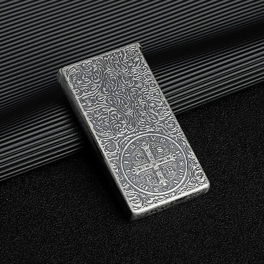 Zorro Kérosène plus léger Bronze Bronze Ancient Silver Graving Match Limited-Edition Lift Z753 Ancient Silver Constantin Pattern