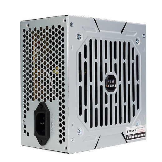 Блок питания для компьютера EVESKY, настольный, 460 Вт, блок питания для хоста компьютера, большой вентилятор, поддерживает 4 ядра, энергосберегающий, широкий, номинальная мощность 270 Вт